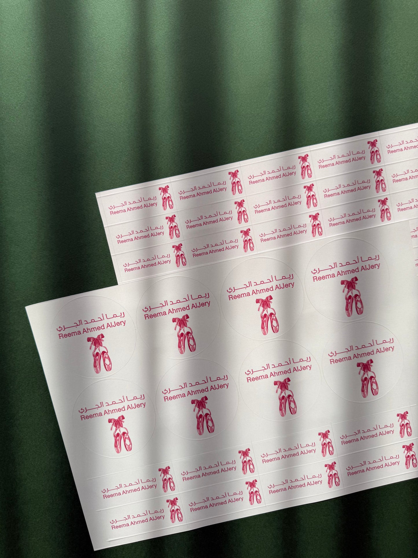 Pink Ballet Name Labels 🩰🏷️