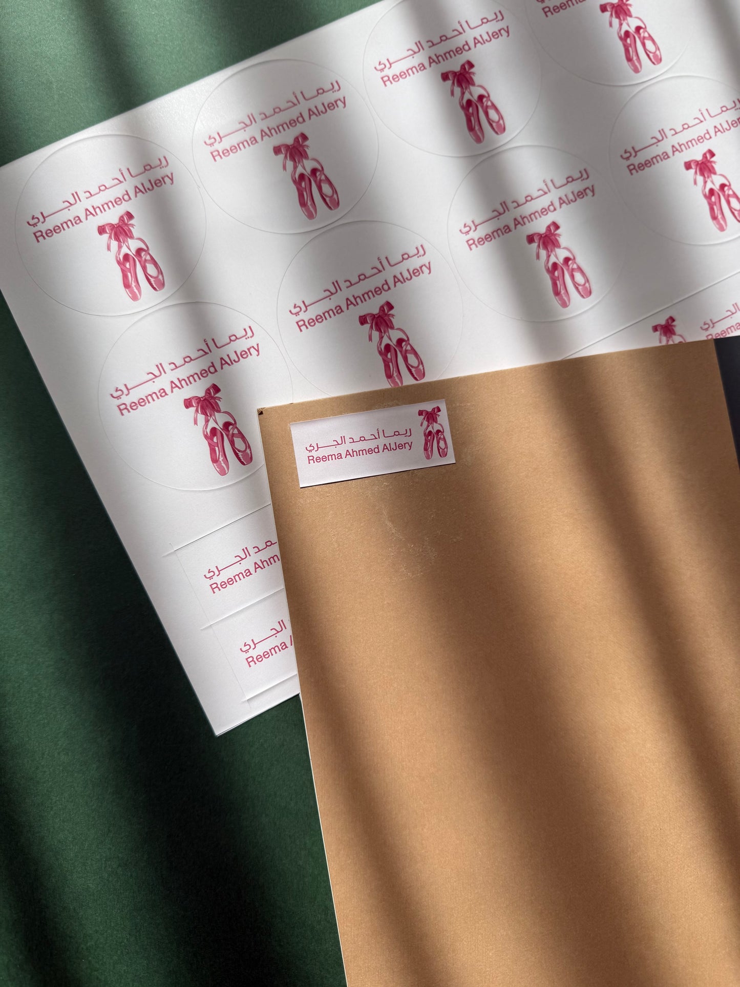 Pink Ballet Name Labels 🩰🏷️