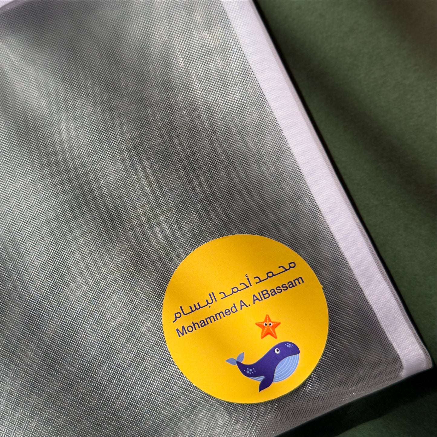 Mr Whale Name Labels 🐋🏷️