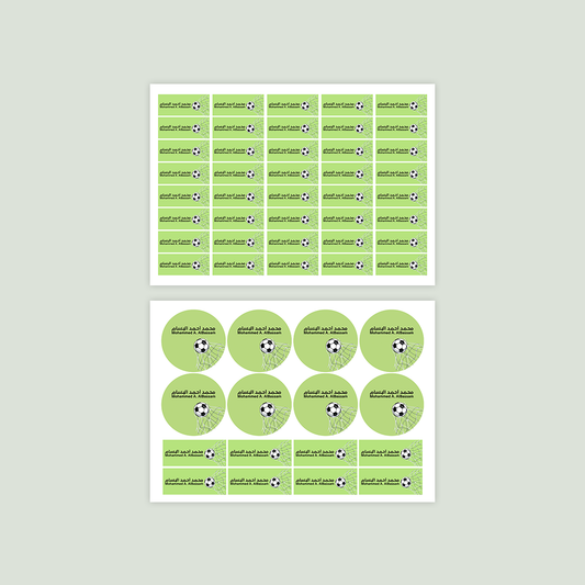 Football Name Labels ⚽️🏷️